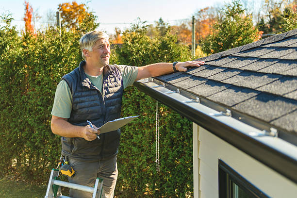 Professional Roofing technician working in Burrows, IN
